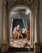 Jan Steen, A Woman at her Toilet (mk25)